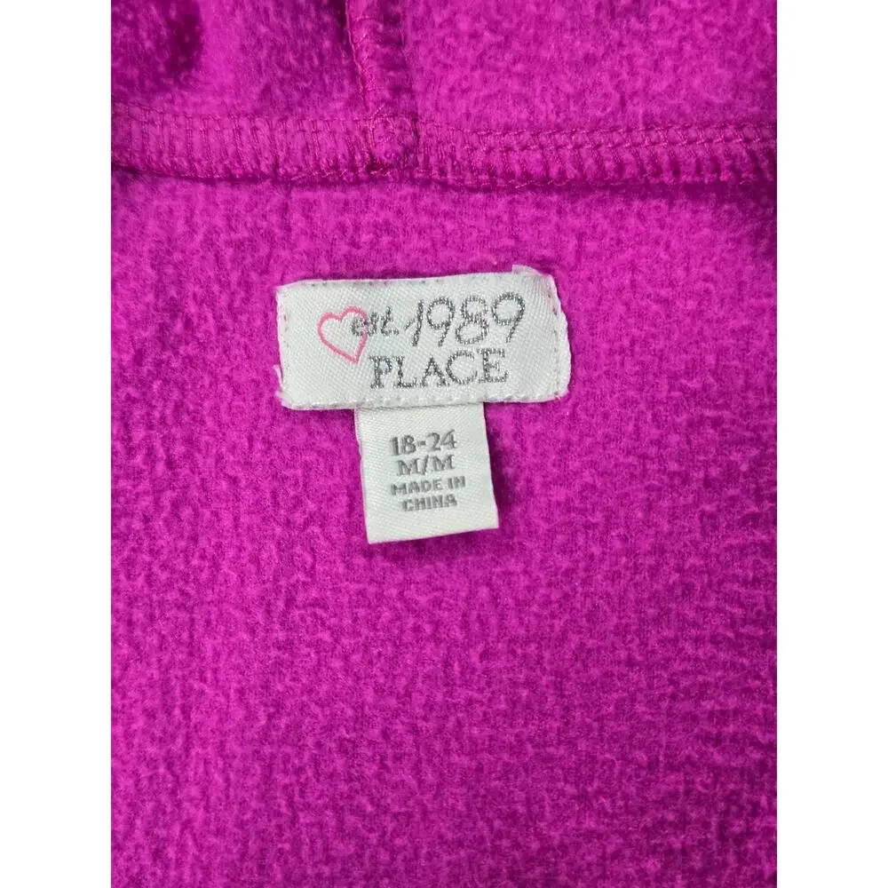 OshKosh Girls 2T Reversible Coat Jacket Childrens Place 18-24M Fleece Jacket Lot